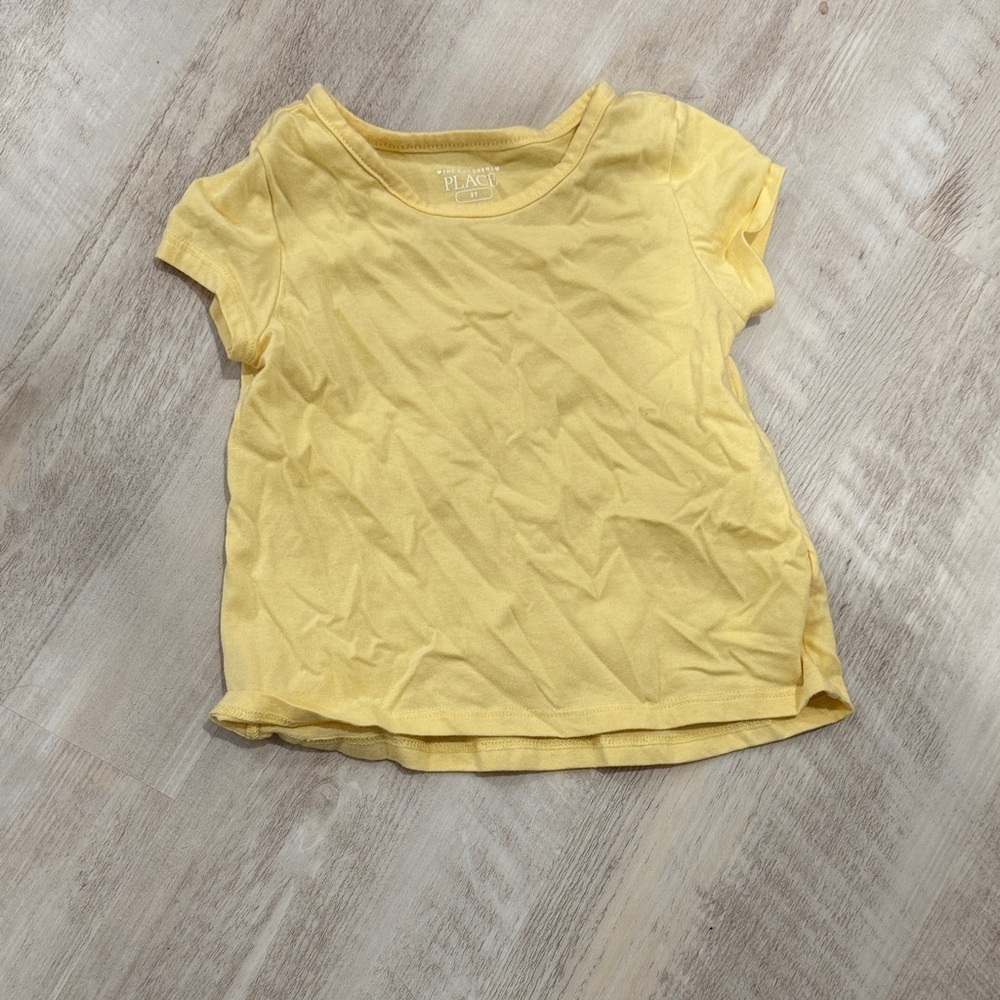The Children's Place Sunny Yellow Short Sleeve Tee